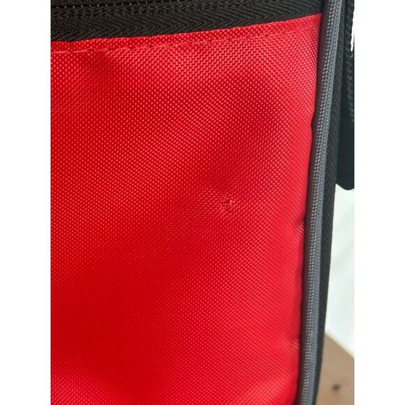 Ohio State Buckeyes Insulated Lunch Box Cooler Bag Red Logo - Picture 4 of 4